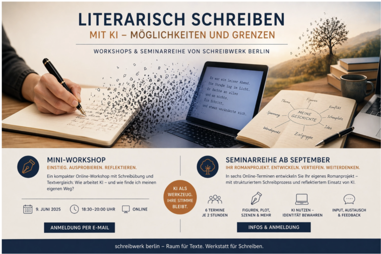 Wie KI das literarische Schreiben verändert – und warum ich darüber schreibe
