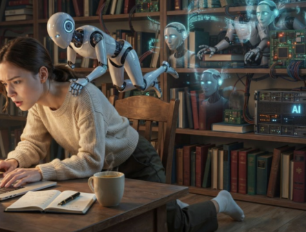 Autorin von der AI überholt